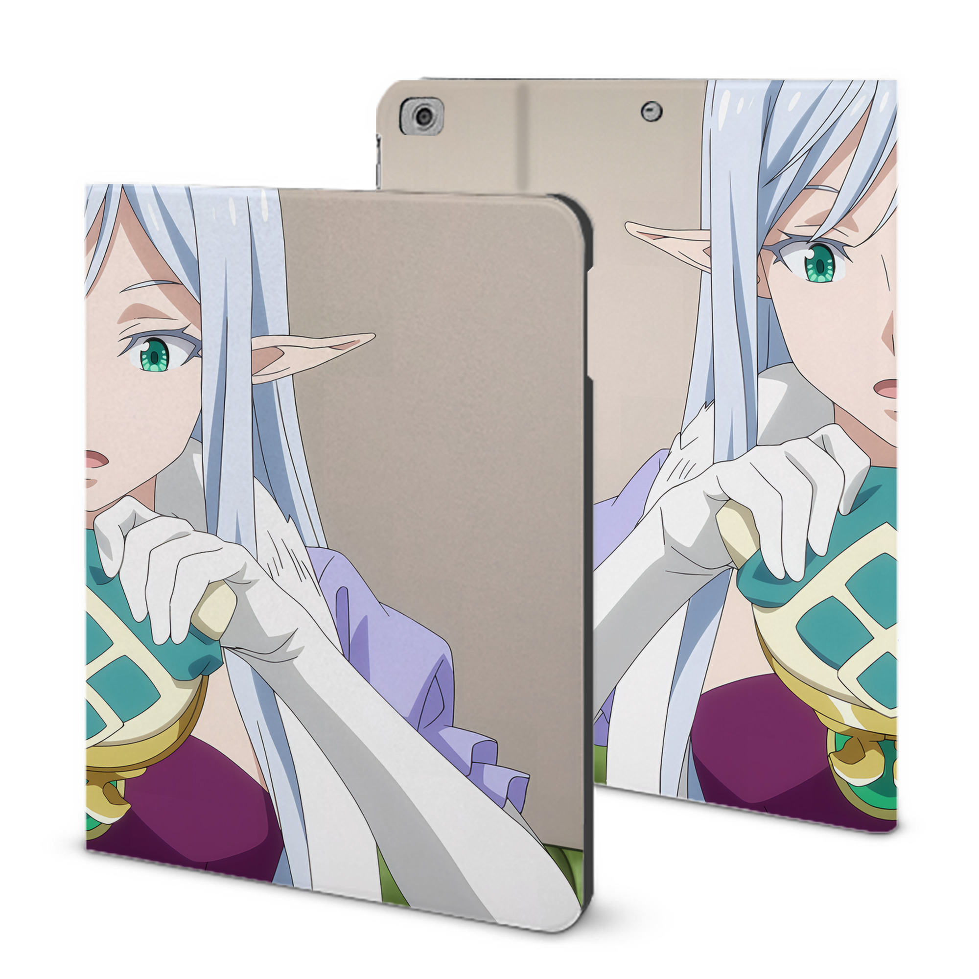 （画像用） 転スラ Regarding Reincarnated to Slime IPad ケース ブック型 PUレザー TPU 耐衝撃 軽量 薄型 ペン収納なし 全面保護 IPad 各モデル対応